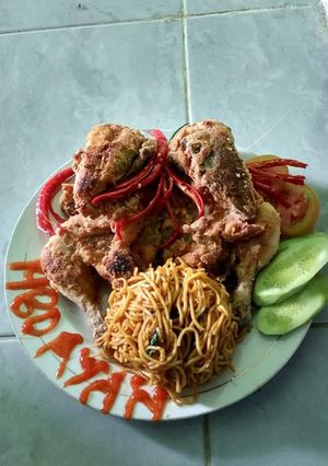 Foto resep Ayam goreng tepung
