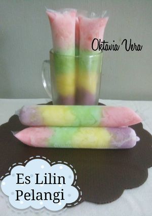 Foto resep Es Lilin Pelangi 🌈