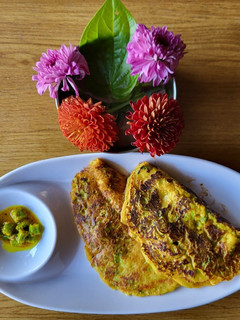 A picture of Cabbage pancake.