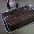 Brazo gitano con chocolate y cerezas