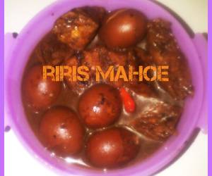 Praktis, Menyajikan Ĵåπğåπ pindang tahu &amp;amp; telur ala mahce Mantul Banget