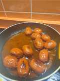 Choricitos a la sidra con miel