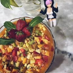 A picture of Fruit chaat ❦.