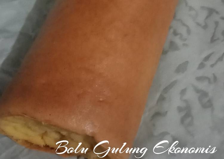 Bolu Gulung Ekonomis Empuk Banget