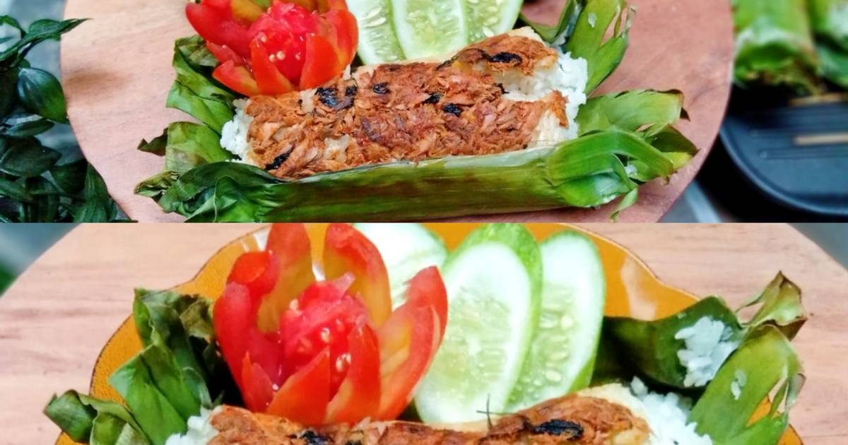 Resep 69 Nasi Bakar Tongkol Suwir Oleh Pawonry Cookpad