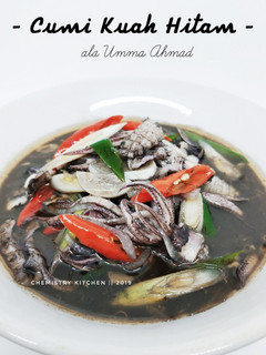 Foto resep Cumi Kuah Hitam