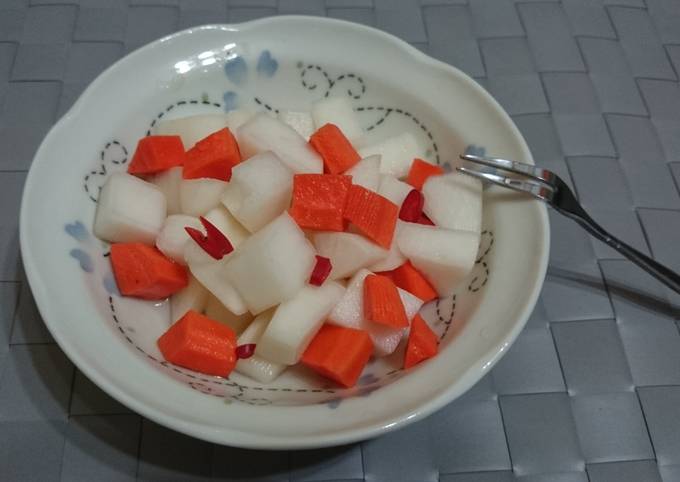蘿蔔泡菜 食譜成品照片