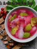 Es Alpukat Kelamud Kuah Doger