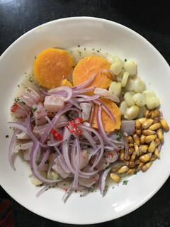 Una foto de Ceviche clásico