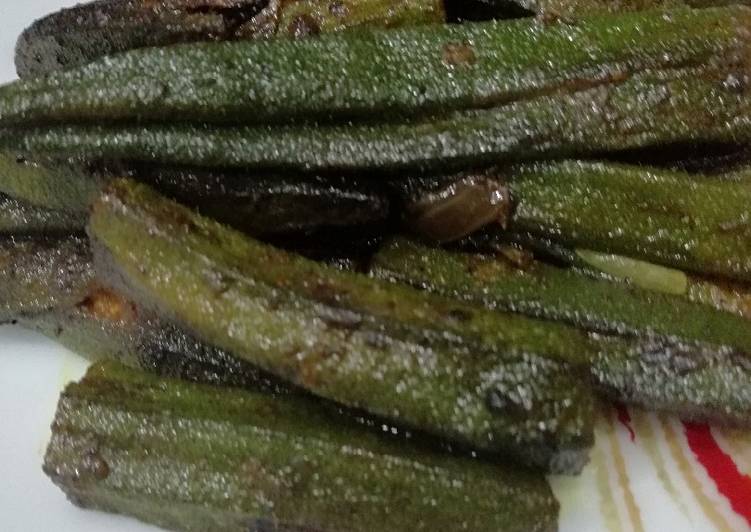 Recipe of Any-night-of-the-week Stuffed bhindi | This is Recipe So Perfect You Must Try Now !!