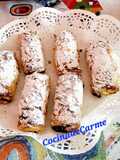 Rollitos de Hojaldre con Membrillo, Chocolate y Almendras