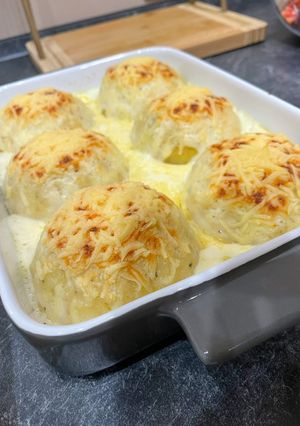 Une photo de Boulettes de purée au bœuf haché
