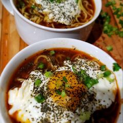A picture of Shiitake & Black Garlic Ramen.