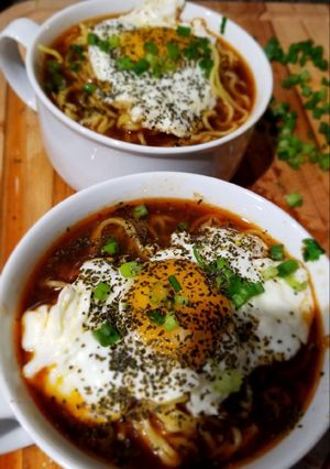 A picture of Shiitake & Black Garlic Ramen.