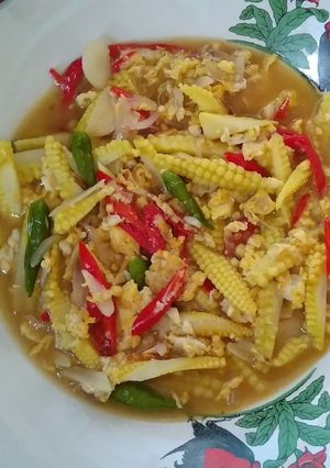 Foto resep Telur Jagung Muda