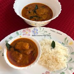 A picture of Basa Coconut Fish Curry.