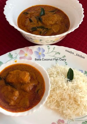 A picture of Basa Coconut Fish Curry.