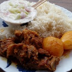 Bengali lunch non vez A picture of Bengali lunch non vez.