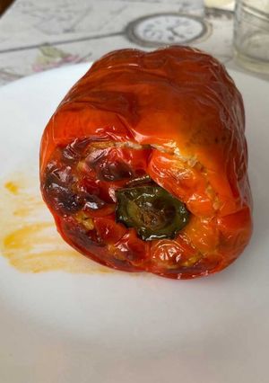 Foto principal de Bajoques farçides (pimientos rellenos arroz)