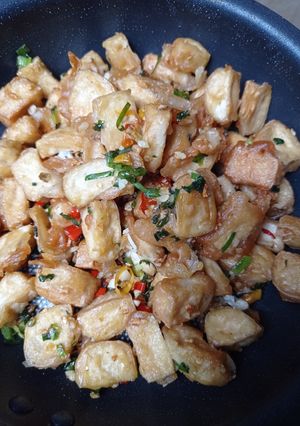 Foto resep Tahu Cabe Garam daun jeruk