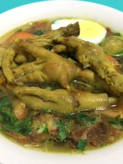 Foto resep Soto ceker ayam kuah kuning