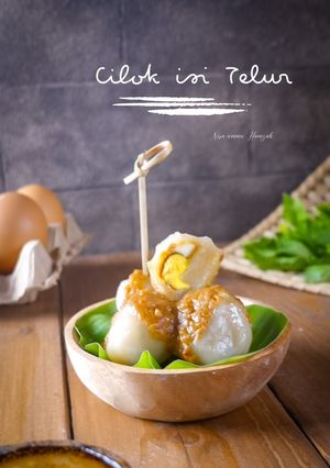 Foto resep Cilok isi telur