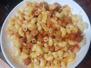 Una foto de fusilli con parmesano