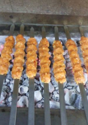 صورة لوصفة كباب دجاج