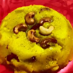 A picture of Pineapple Sheera/Kesari.