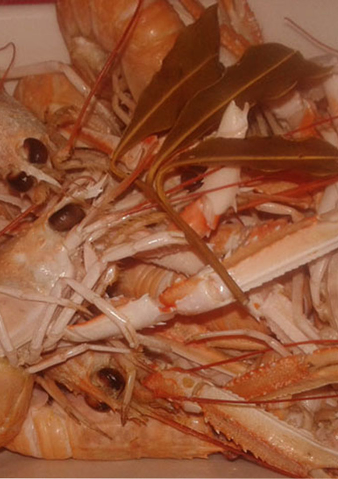 Una foto de Cigalas cocidas