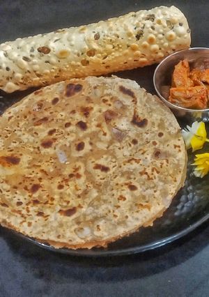 A picture of Bran Flour Paratha.