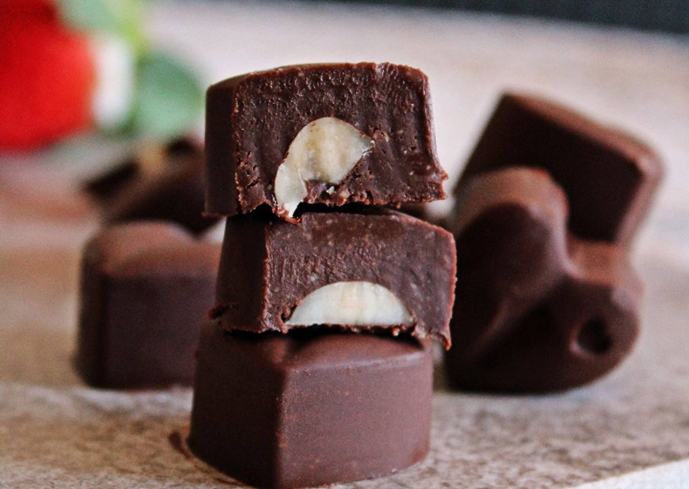 Bombones saludables con solo 3 ingredientes
