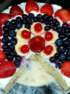 A picture of Tres Leches Cake.