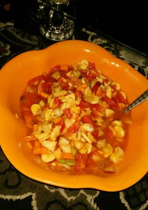 A picture of Fruits salads.