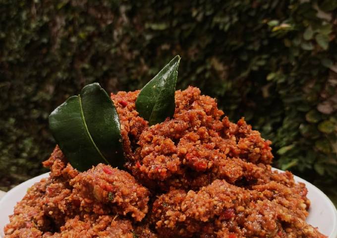 Sambel Pecel Khas Magetan