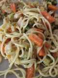 Espaguetis con Verduras