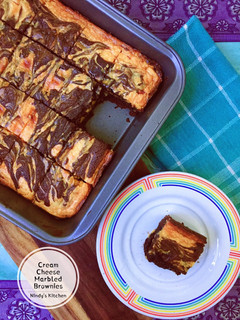 Foto resep Cream Cheese Marbled Brownies