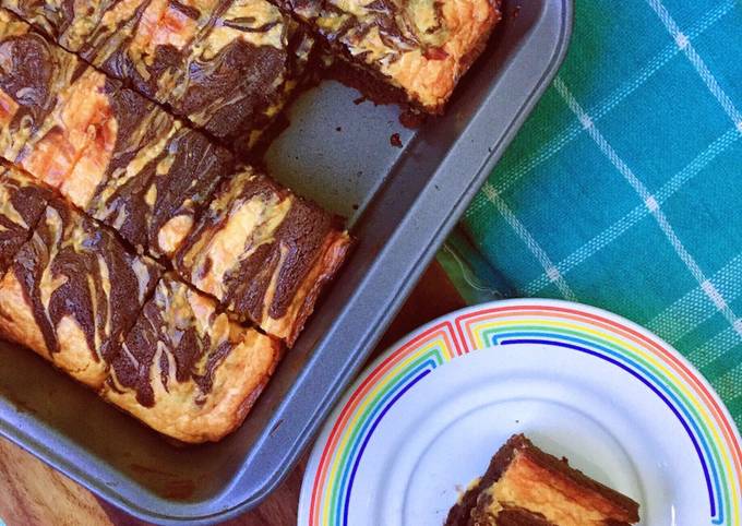 Resep Cream Cheese Marbled Brownies Oleh Nindy S Kitchen☑️ Cookpad