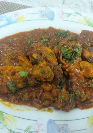 A picture of Chatpata Chicken leg masala.
