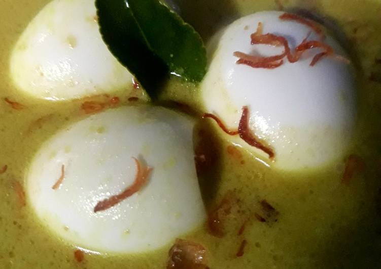 Resep Unik OPOR telur Enak Sederhana