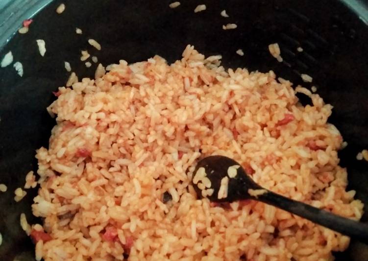 Nasi goreng kornet rice cooker ala anak kos