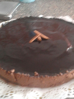 Una foto de Pastel de chocolate con especias