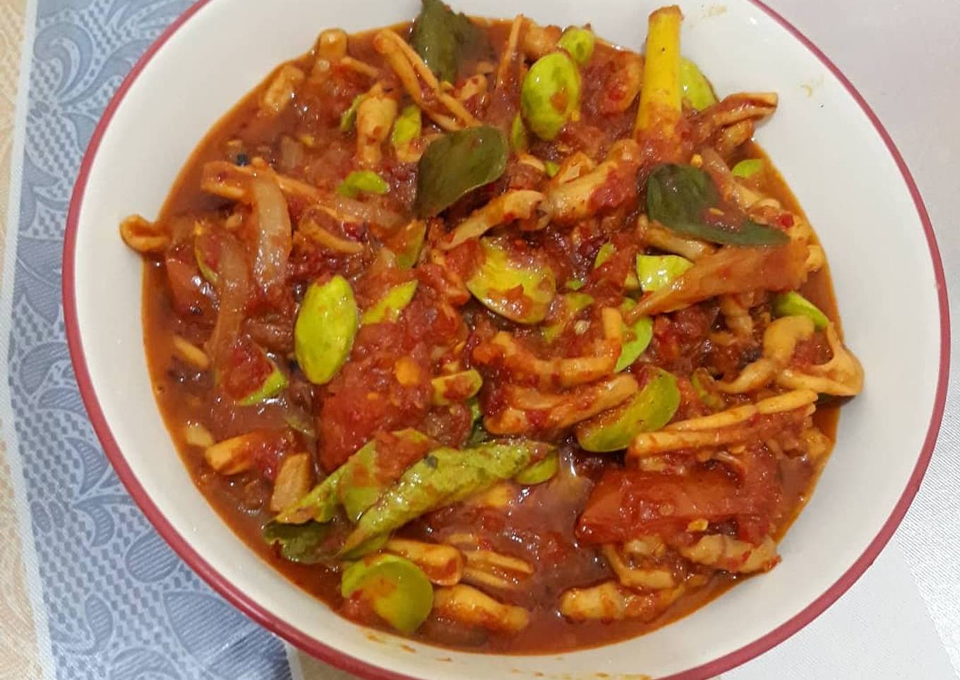 Sambel cumi petai istimewa