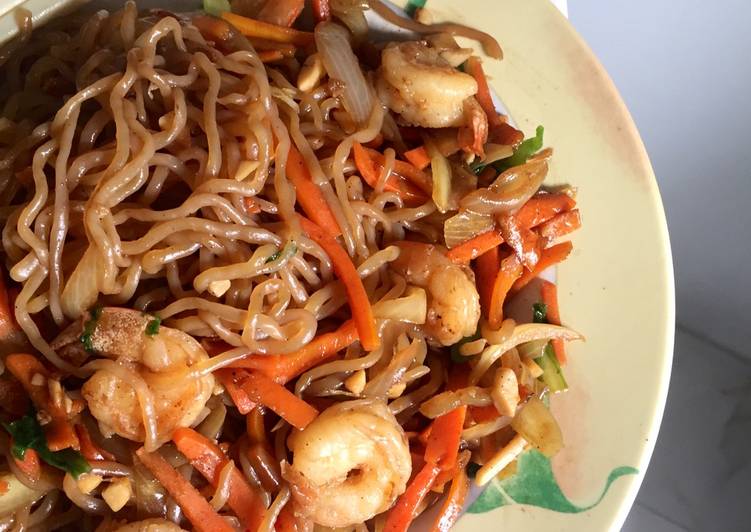 INI DIA! Resep Rahasia Japchae Shiratake Shrimp 🍤