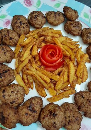 Foto resep Koftah Daging (perkedel)