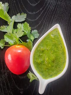 Chatni टमाटर धनिए की चटनी रेसिपी मुख्य फोटो