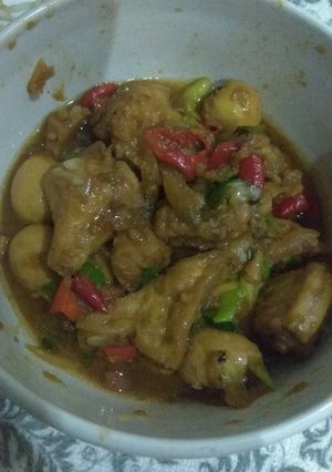 Foto resep Semur Ayam, Tahu dan Telur Puyuh