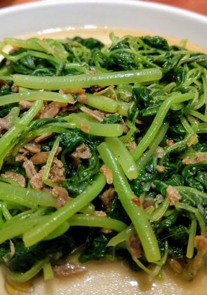 干貝XO醬炒莧菜 的食譜成品照片