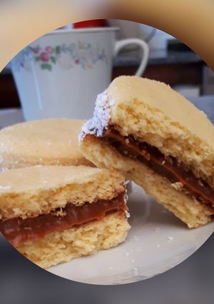 Una foto de Alfajores de maicena