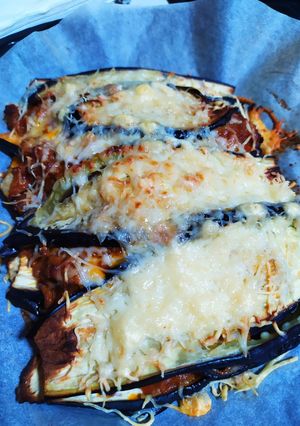 Una foto de Lasaña sana (moussaka)